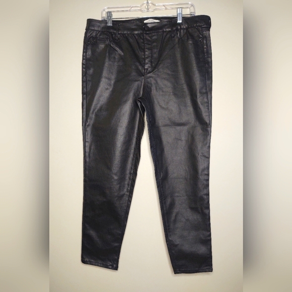 Faux Leather Social Standard By Sanctuary Faux Sz 16 - Picture 4 of 10